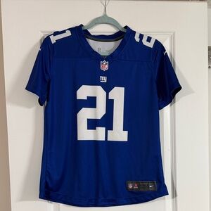 Nike Blue NFL On Field Jersey #21 Collins